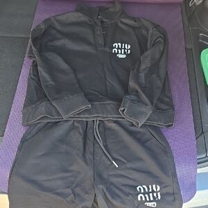 Miu Miu Black Casual Set